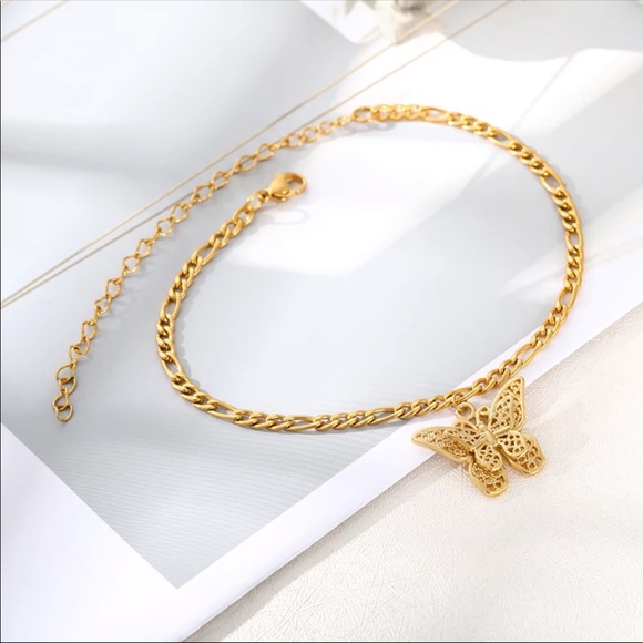 New butterfly bracelet anklet - Picture 4 of 4